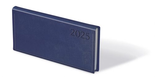 Traditional fekvő zsebnaptár kék - 2025