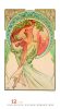 Alfons Mucha falinaptár - 2025