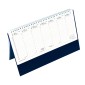 T051 Álló asztali naptár, kék, külső