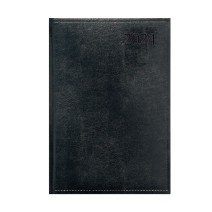 T010 Traditional A4 heti naptár, fekete, külső