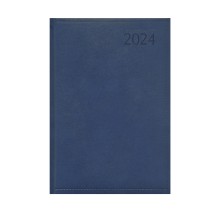 T010 Traditional A4 heti naptár, kék, külső