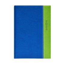 M011 Milano B5 heti naptár, kék-zöld, külső