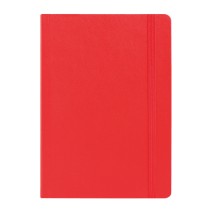 R166 Rainbow B6 notebook / jegyzetfüzet, piros, külső