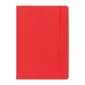 R166 Rainbow B6 notebook / jegyzetfüzet, piros, külső
