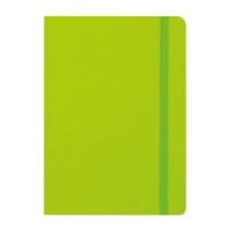 R166 Rainbow Neon B6 notebook / jegyzetfüzet, neon zöld, külső