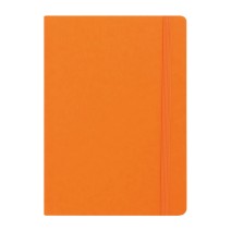 R166 Rainbow Neon B6 notebook / jegyzetfüzet, neon narancs, külső